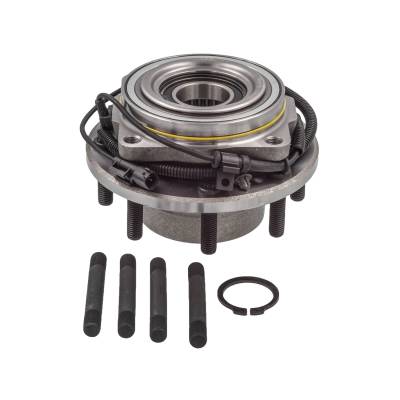 Rareelectrical - Front Hub Bearing Assembly Compatible With 2011-2016 Ford F-350 Super Duty 8-Lug Abs 515131 Bolt-On