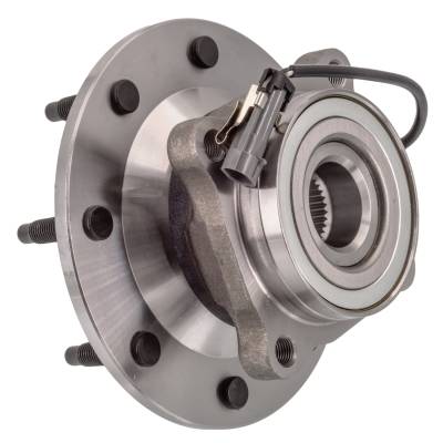 Rareelectrical - Front Hub Bearing Assembly Compatible With 2006-2011 Cadillac Dts 8-Lug Abs 515163 Bolt-On Direct