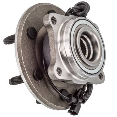 Rareelectrical - Front Hub Bearing Assembly Compatible With 2011-2014 Ford Expedition Max Lincoln Navigator 6-Lug Abs