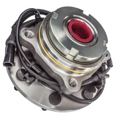Rareelectrical - Front Hub Bearing Assembly Compatible With 1999-2004 Ford F-350 Super Duty F-450 F-550 4-Lug Abs