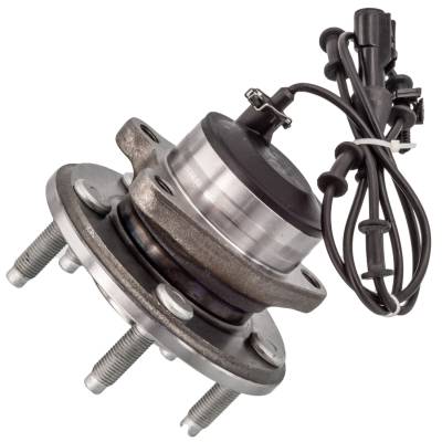 Rareelectrical - Rear Hub Bearing Assembly Compatible With 2003-2009 Jaguar Xj8 Xjr Super V8 5-Lug Abs 513169 Bolt-On