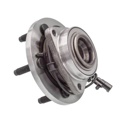 Rareelectrical - Front Hub Bearing Assembly Compatible With 2006-2009 Chrysler Aspen 5-Lug Abs 513271 Bolt-On Direct