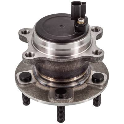 Rareelectrical - Rear Hub Bearing Assembly Compatible With 2012-2018 Ford Focus 5-Lug Abs 512466 Bolt-On Direct Fit