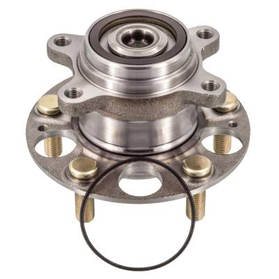 Rareelectrical - Rear Hub Bearing Assembly Compatible With 2012-2012 Honda Civic 5-Lug Without Abs 512502 Bolt-On