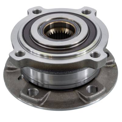 Rareelectrical - Front Hub Bearing Assembly Compatible With 2013-2014 Bmw X6 5-Lug Without Abs 513392 Bolt-On Direct