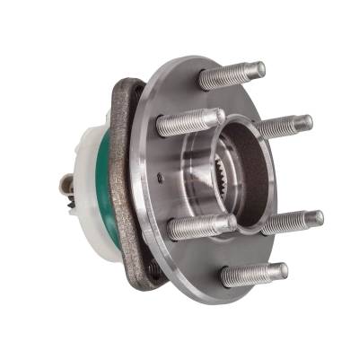 Rareelectrical - Front Hub Bearing Assembly Compatible With 2006-2009 Cadillac Sts 3-Lug Abs 15819433 15889807 512359