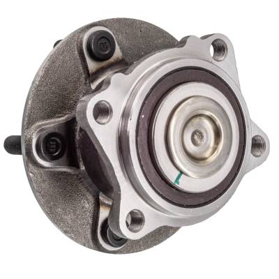 Rareelectrical - Rear Hub Bearing Assembly Compatible With 2007-2012 Mitsubishi Outlander Sport 5-Lug Without Abs