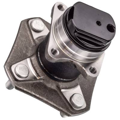 Rareelectrical - Rear Hub Bearing Assembly Compatible With 2007-2012 Nissan Versa 5-Lug Abs 512386 Bolt-On Direct Fit