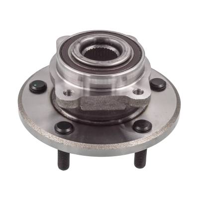 Rareelectrical - Front Hub Bearing Assembly Compatible With 2009-2020 Dodge Journey 5-Lug Abs 513286 Bolt-On Direct