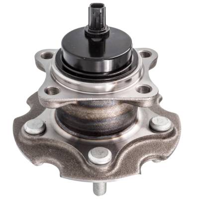 Rareelectrical - Rear Hub Bearing Assembly Compatible With 2006-2021 Lexus Hs250h Nx200t Nx300h 5-Lug Abs 512372