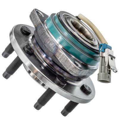 Rareelectrical - Rear Hub Bearing Assembly Compatible With 2004-2011 Cadillac Srx Sts 6-Lug Abs 89047639 89047669
