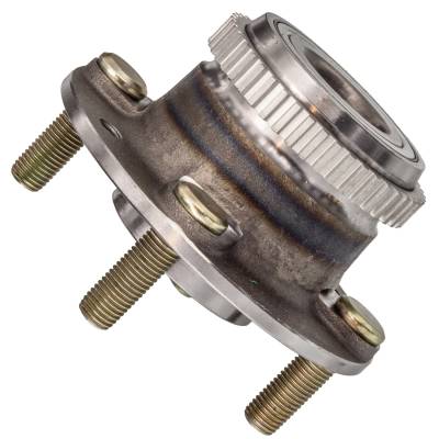 Rareelectrical - Rear Hub Bearing Assembly Compatible With 2002-2004 Kia Spectra 4-Lug Abs 512354 Bolt-On Direct Fit
