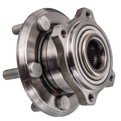 Rareelectrical - Front Hub Bearing Assembly Compatible With 2009-2014 Dodge Challenger Charger 5-Lug Without Abs