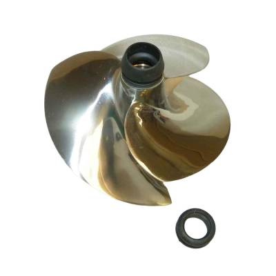 Rareelectrical - New 3-Blade 148Mm Impeller 15/21 Deg Compatible With 2003-2004 Polaris Msx 140 1200Cc 4-Stroke 140Hp