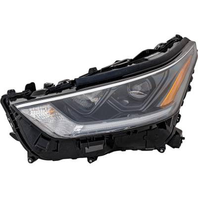Rareelectrical - Headlight Compatible With 2021 Toyota Highlander 3.5L 2.5L V6 A25a-Fxs Left Driver Side Led