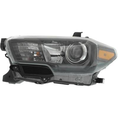 Rareelectrical - Headlight Compatible With 2017-2019 Toyota Tacoma 2.7L 3.5L I4 Left Driver Side Halogen Rt10010012q