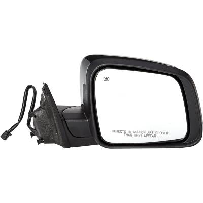 Rareelectrical - Right Side Heated Power Door Mirror Compatible With 2012-2013 Jeep Grand Cherokee Laredo Limited