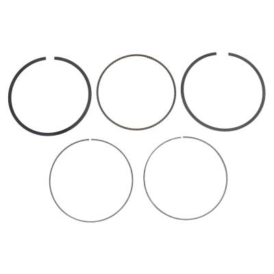 Rareelectrical - Piston Ring Set 1.0Mm Over Compatible With 1983-1988 Honda Atc200x Three-Wheeler Atc200s Trx200sx