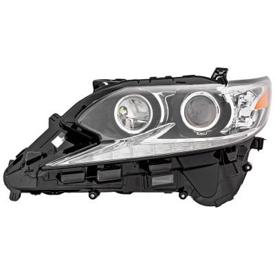 Rareelectrical - Headlight Compatible With 2016-2017 Lexus Es300h Es350 3.5L 2.5L V6 Left Driver Side Halogen/Led