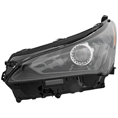 Rareelectrical - Headlight Compatible With 2018-2021 Lexus Nx300 Nx300h 2.5L 2.0L I4 Left Driver Side Led Rl10010048q