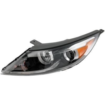 Rareelectrical - Headlight Compatible With 2013-2016 Kia Sportage 2.4L 2.0L I4 Left Driver Side Halogen Rk10010010q