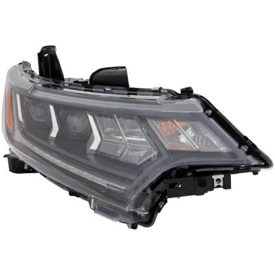 Rareelectrical - Headlight Compatible With 2019-2022 Mitsubishi Outlander Phev Outlander 2.4L 3.0L I4 Right Passenger