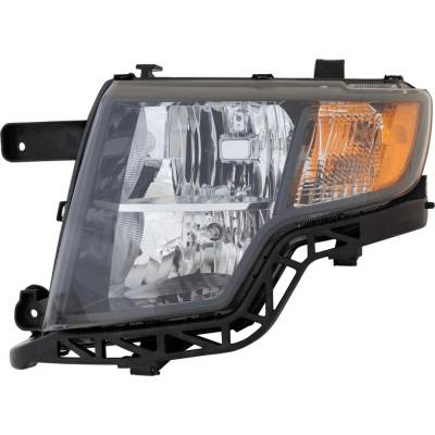 Rareelectrical - New Headlight Compatible With 2009-2010 Ford Edge 3.5L 2.0L V6 Duratec Left Driver Side Halogen