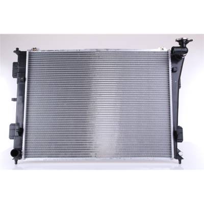 Rareelectrical - Aluminum Radiator Compatible With 2011-2015 Kia Optima 2.4L L4 253103S000 253103S001 15 3/4" X 27