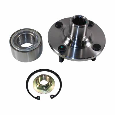 Rareelectrical - Ford Contour Mercury Mystique Front Hub Kit Compatible With 1995-2000 2.0L L4 2.5L V6 All Trims 4