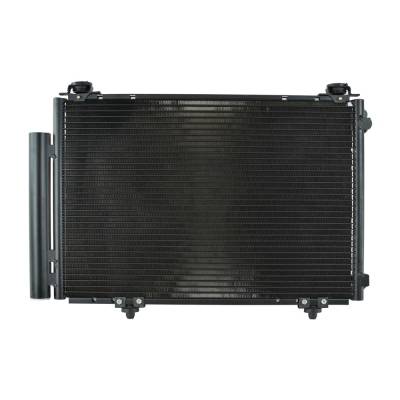 Rareelectrical - A/C Condenser Compatible With 2003 2004 2005 Toyota Echo 1.5L L4 Fwd Sedan Coupe Parallel Flow Block