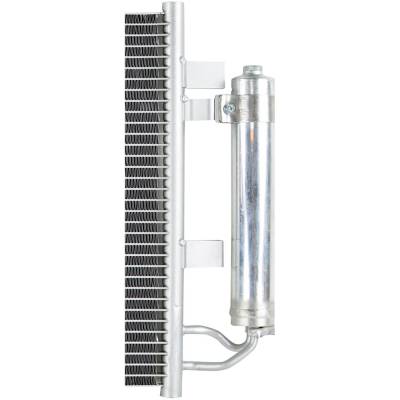 Rareelectrical - A/C Condenser Compatible With 2011-2012 Nissan Leaf Electric Vehicle 80Kw Motor Parallel Flow 23