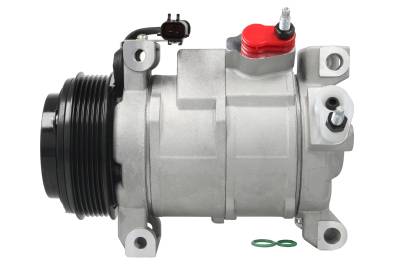 Rareelectrical - A/C Ac Compressor Compatible With 2009-2014 Volkswagen Routan Se 3.6L 4.0L V6 Denso 10Sr17c Replaces