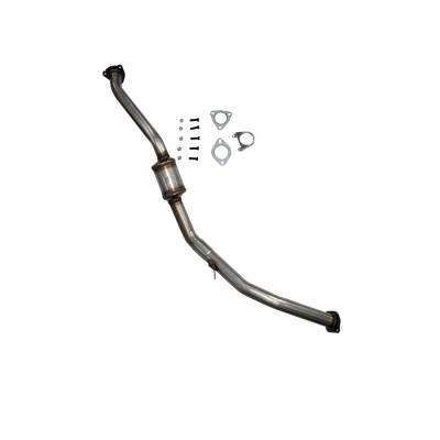 Rareelectrical - Rear Direct-Fit Cat Converter Compatible With 2005-2008 Subaru Legacy Outback 2.5L H4 Dohc 16V Turbo