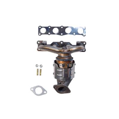 Rareelectrical - Direct-Fit Cat Converter Compatible With 2010-2012 Kia Hyundai Sorento Santa 3.5L V6 Dohc 24V