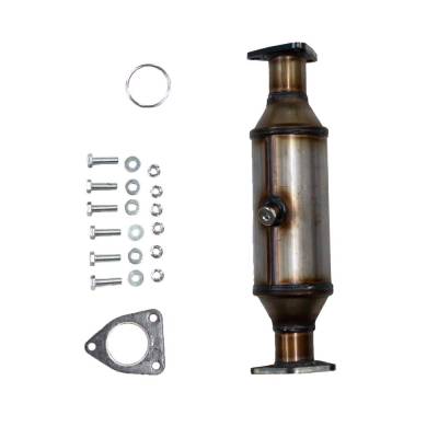 Rareelectrical - Center Direct-Fit Cat Converter Compatible With 1995-1997 Acura Honda Van Odyssey 2.2L 4-Cyl Sohc