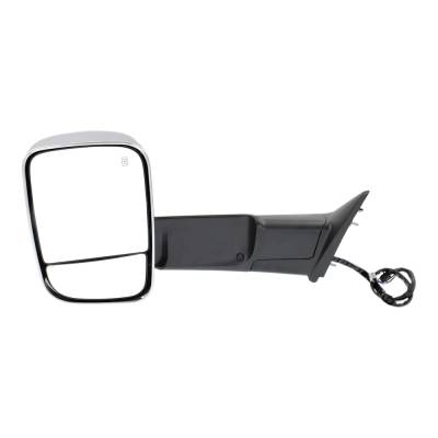 Rareelectrical - New Side Mirror Compatible With 2013-2018 Ram 1500 2500 3500 3.6L 5.7L V6 Left Driver Side 395Hp