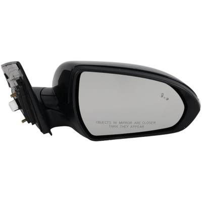 Rareelectrical - New Side Mirror Compatible With 2019-2020 Hyundai Elantra 2.0L 1.4L I4 Right Passenger Side 128Hp