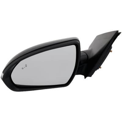 Rareelectrical - New Side Mirror Compatible With 2017-2018 Hyundai Elantra 2.0L 1.4L I4 Left Driver Side 128Hp