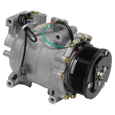 Rareelectrical - A/C Compressor Compatible With 2002-2006 Acura Rsx Base Type-S 2.0L L4 Dohc I-Vtec K20 Series
