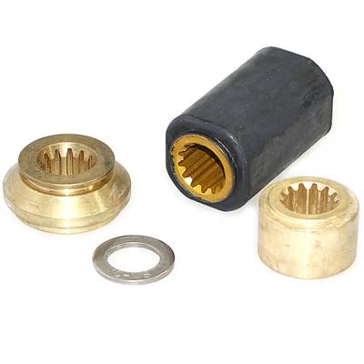 Rareelectrical - Rubex Interchangeable Propeller Hub Kit Compatible With 1984-2018 Nissan Tohatsu 50 60 70Hp 4 Stroke