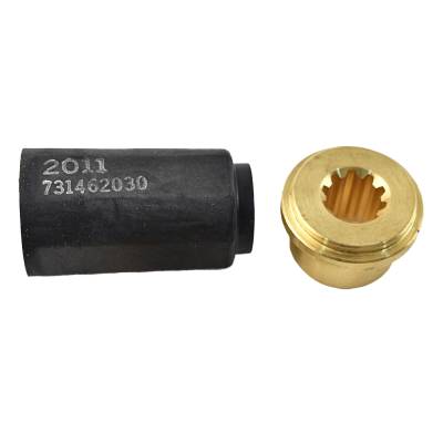 Rareelectrical - Rubex Interchangeable Propeller Hub Kit Compatible With 1985-2018 Nissan Tohatsu 25-30Hp 2 Stroke 4