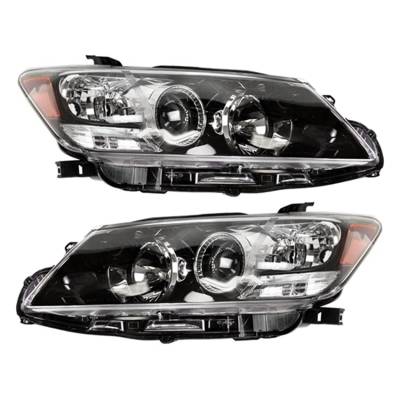 Rareelectrical - New Pair Of Halogen Headlight Compatible With Scion Tc Coupe 2011-2013 By Part Number 81130-21200