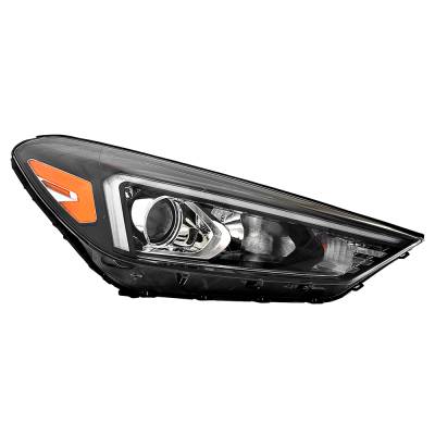 Rareelectrical - New Passenger Side Halogen Headlight Compatible With Hyundai Tucson Se Sel Sports Utility 2019 2020