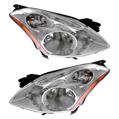 Rareelectrical - New Pair Of Hid Headlight Compatible With Nissan Altima Sedan 2010-2012 By Part Number 26010-Zx20a