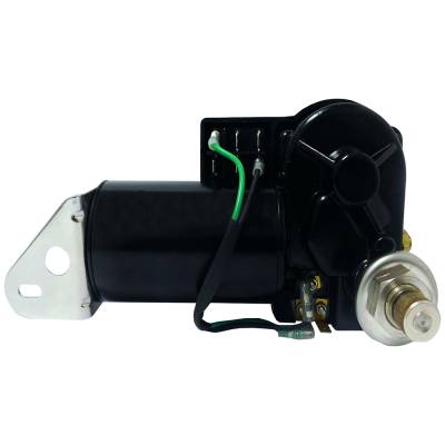 Rareelectrical - Rear Window Wiper Motor Compatible With Case 580L 580Sl Backhoe 4-390 3.9L 75Hp 580K 580Sk 590 Turbo