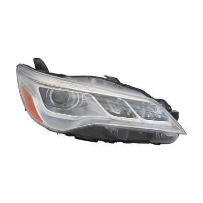 Rareelectrical - New Passenger Headlight Compatible With Toyota Camry Xle 17 8111006870 To2503223 81110-06870