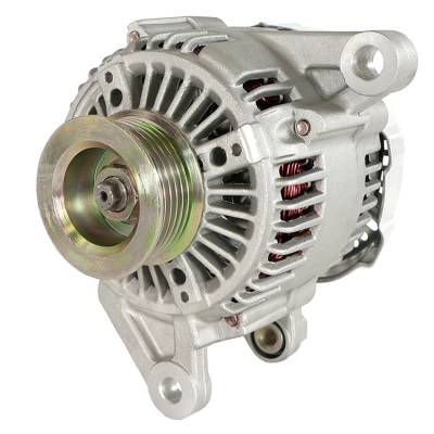 Rareelectrical - New 81A Alternator Fits Jeep Tj 4.0L 2000 Al6544x 56041565Aa 121000-3730 2110120