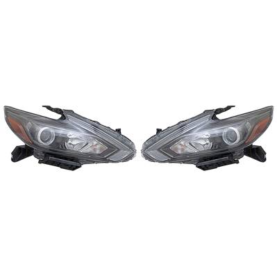 Rareelectrical - New Pair Of Halogen Head Lights Fits Nissan Altima 2016-2018 Ni2503249 Ni2502249