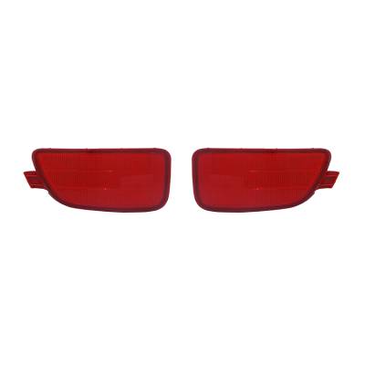 Rareelectrical - New Pair Of Reflector Light Compatible With Kia Soul 2.0L 2012-2013 924512K500 92452 92451 2K500