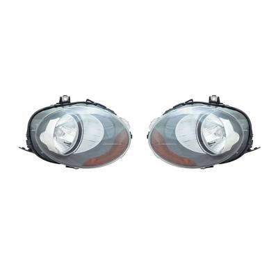 Rareelectrical - New Headlight Pair Fits Mini Cooper Hatchback 2014-2017 63117401600 63117401599